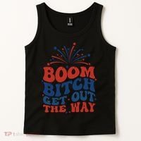 Boom Bitch Get Out The Way Tank Top thumb 2
