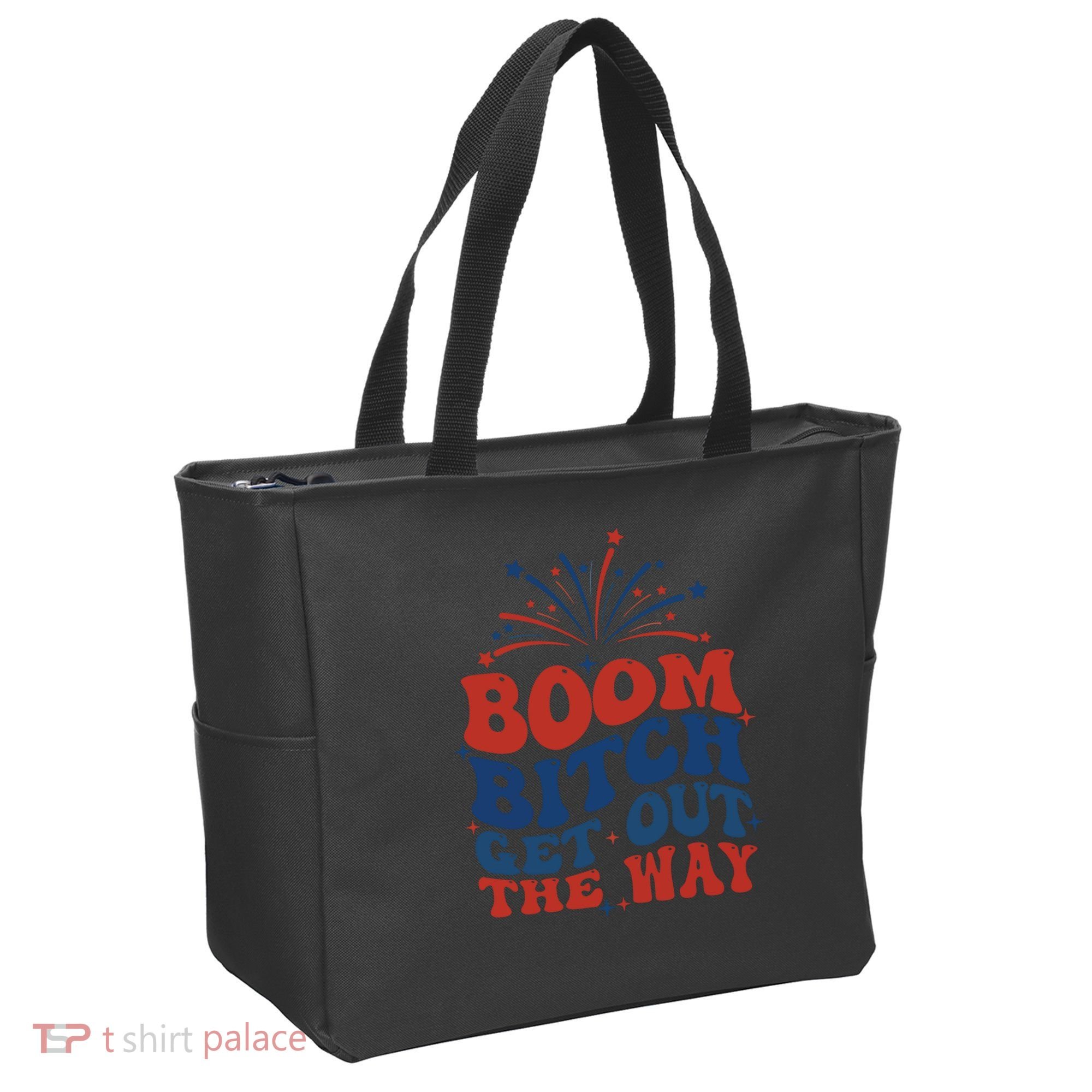 Boom Bitch Get Out The Way Tote Bag