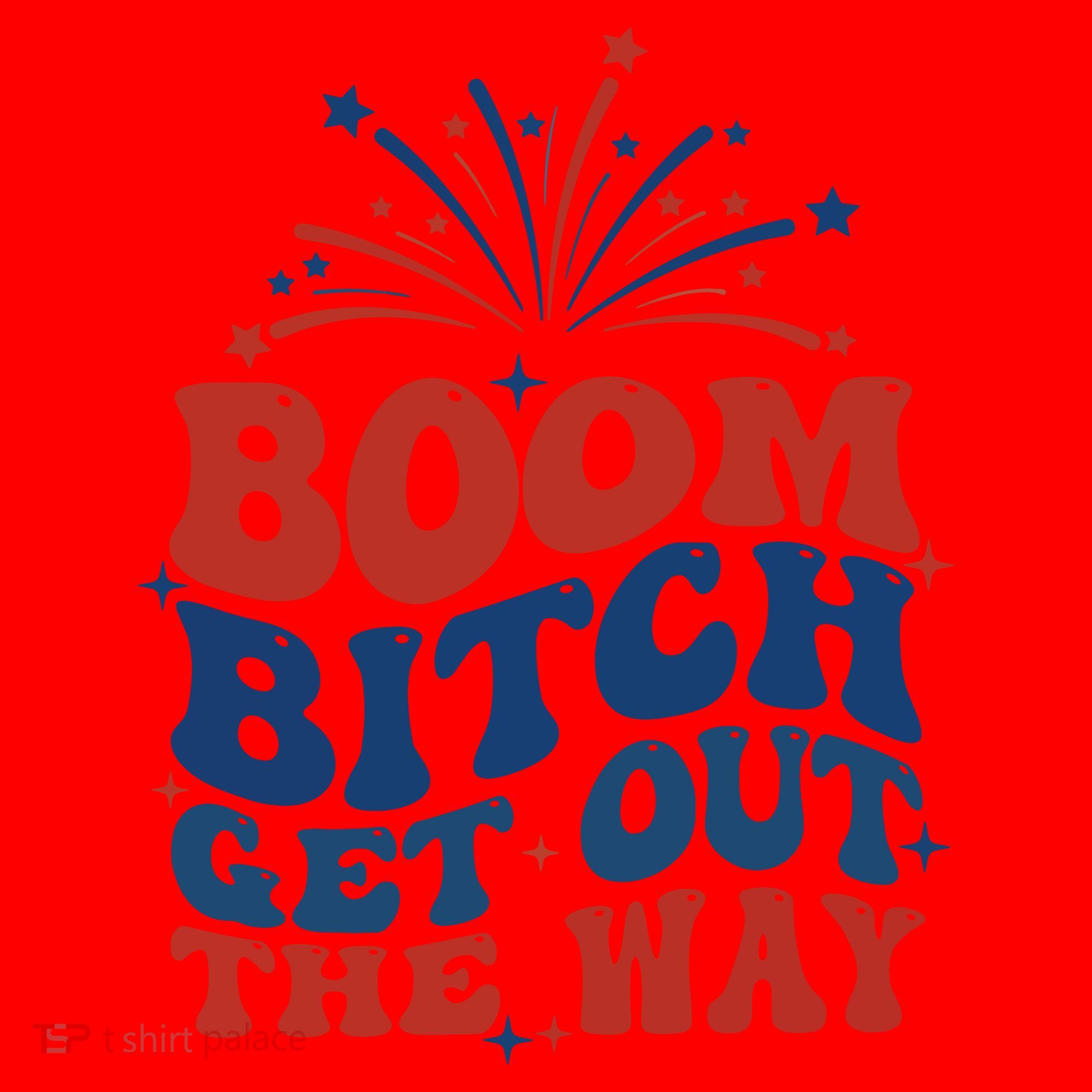 Boom Bitch Get Out The Way Santa Hat