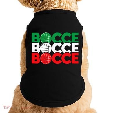 Bocce Ball Game Enthusiast Lawn Bowling Boule Boccia Doggie Tank