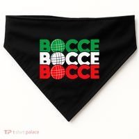 Bocce Ball Game Enthusiast Lawn Bowling Boule Boccia USA-Made Doggie Bandana thumb 0