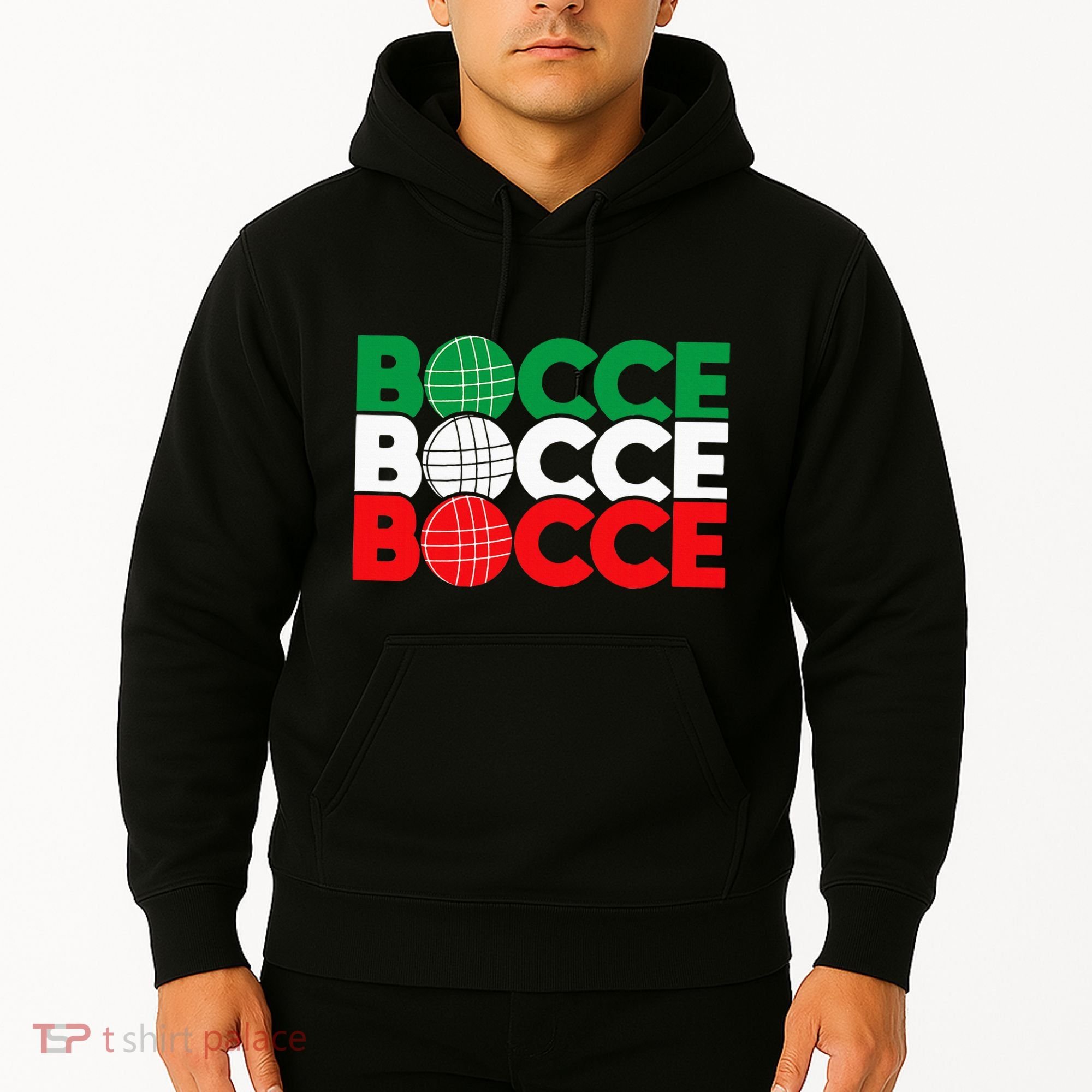 Bocce Ball Game Enthusiast Lawn Bowling Boule Boccia Hoodie