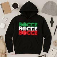 Bocce Ball Game Enthusiast Lawn Bowling Boule Boccia Hoodie thumb 3
