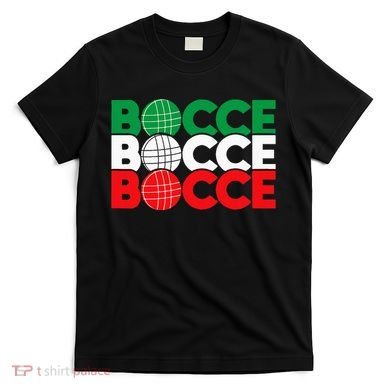 Bocce Ball Game Enthusiast Lawn Bowling Boule Boccia T-Shirt