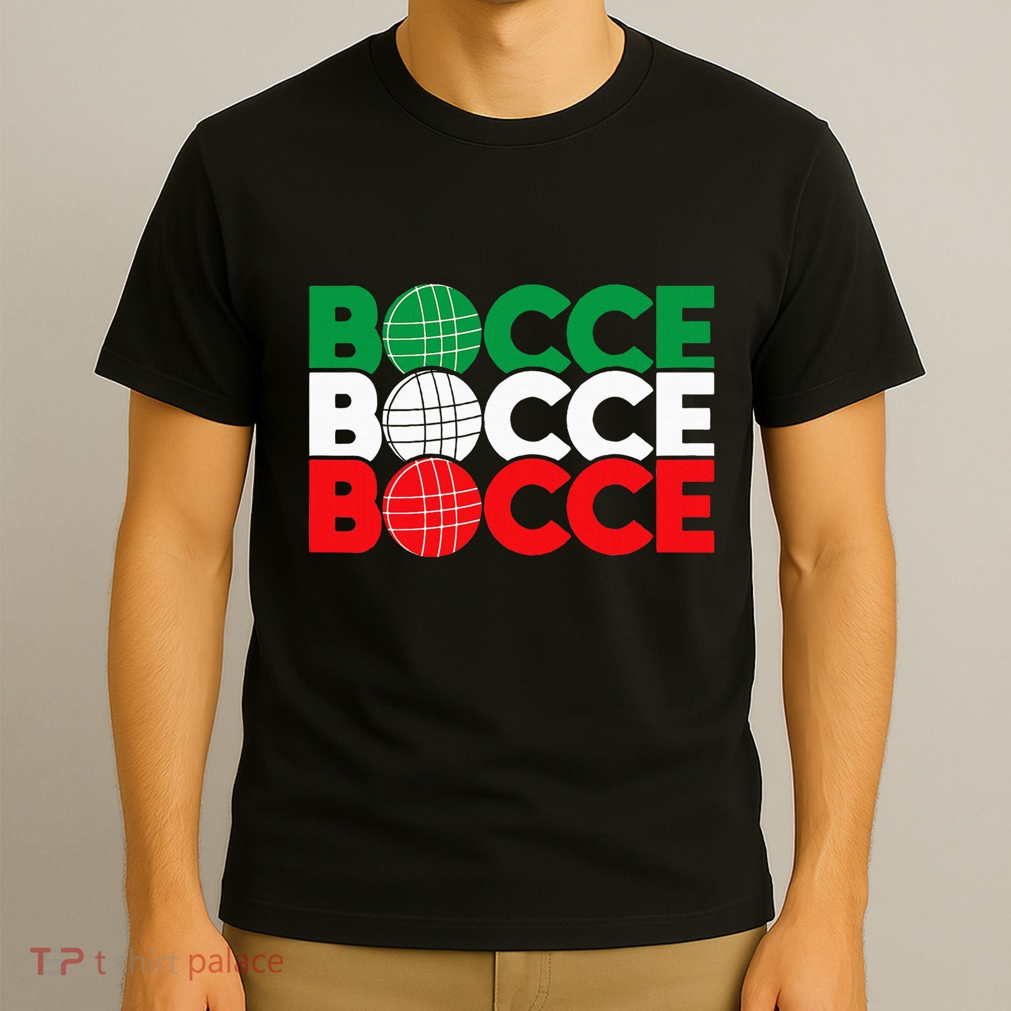 Bocce Ball Game Enthusiast Lawn Bowling Boule Boccia T-Shirt