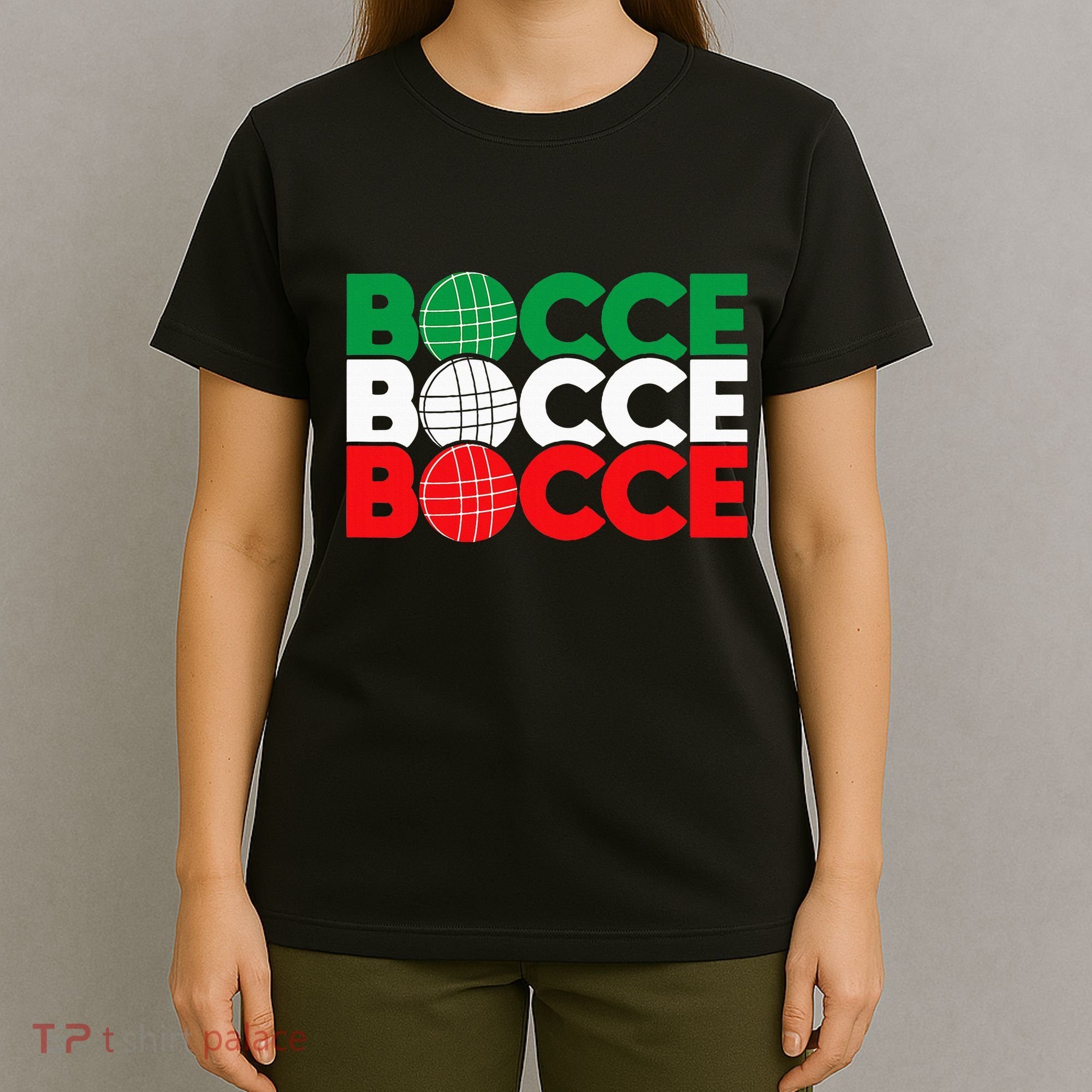 Bocce Ball Game Enthusiast Lawn Bowling Boule Boccia T-Shirt