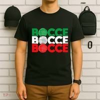 Bocce Ball Game Enthusiast Lawn Bowling Boule Boccia T-Shirt thumb 6