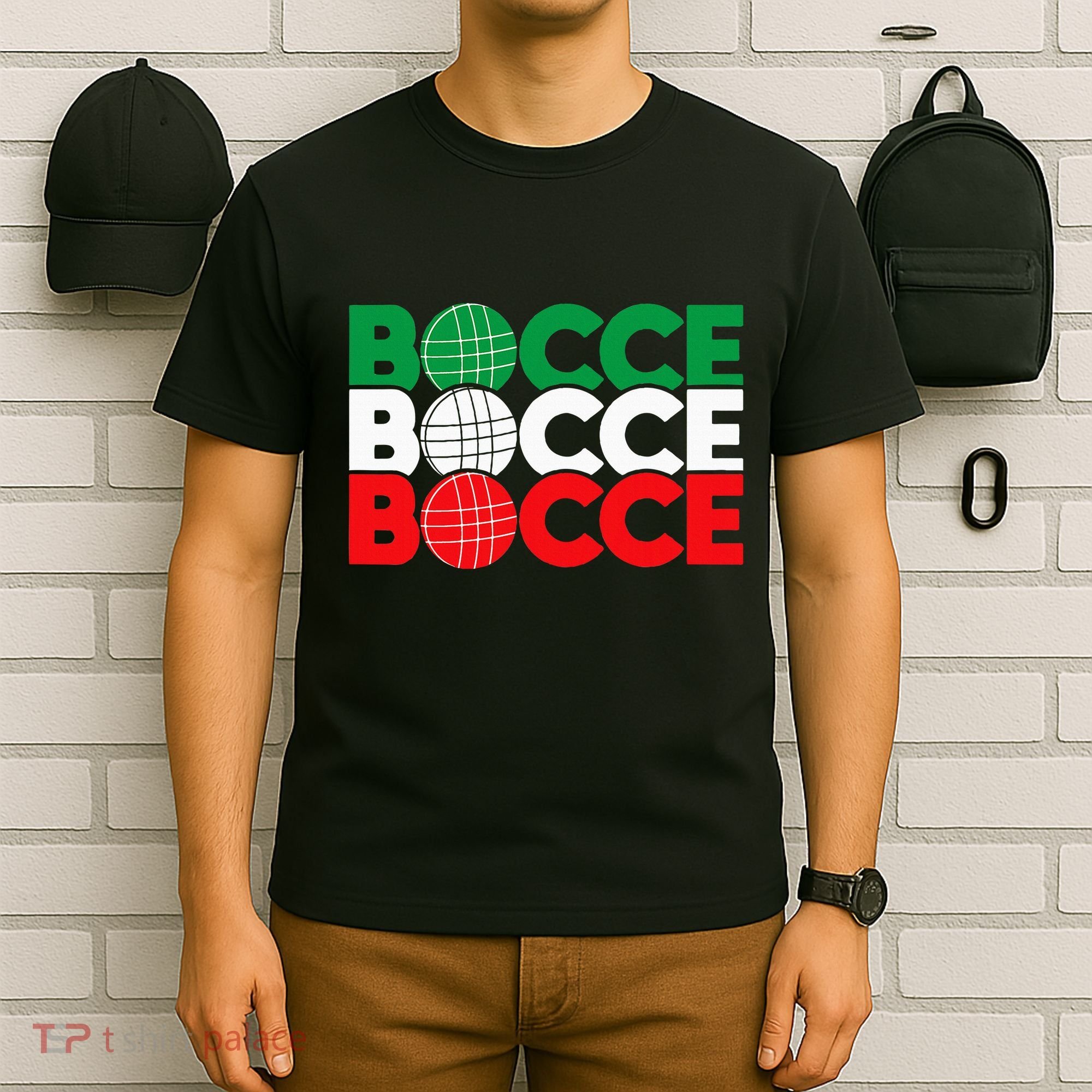 Bocce Ball Game Enthusiast Lawn Bowling Boule Boccia T-Shirt