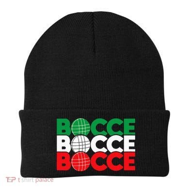Bocce Ball Game Enthusiast Lawn Bowling Boule Boccia Beanie