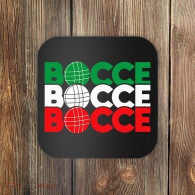 Bocce Ball Game Enthusiast Lawn Bowling Boule Boccia Coaster
