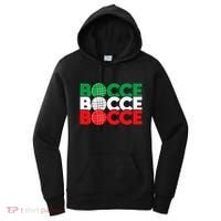 Bocce Ball Game Enthusiast Lawn Bowling Boule Boccia Women's Hoodie thumb 0