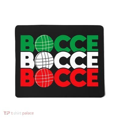 Bocce Ball Game Enthusiast Lawn Bowling Boule Boccia Mousepad