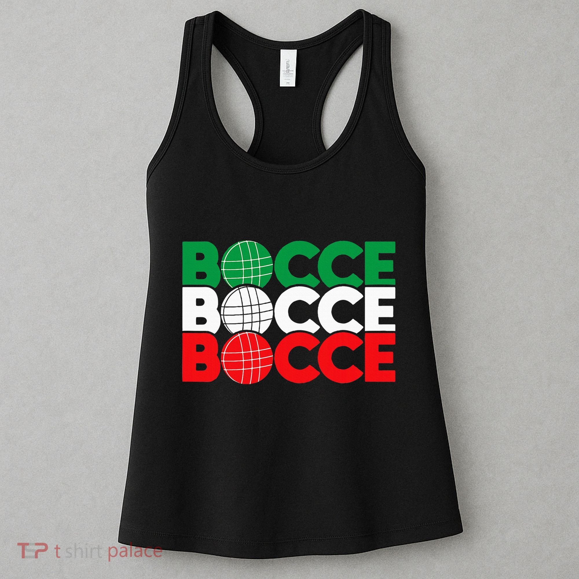Bocce Ball Game Enthusiast Lawn Bowling Boule Boccia Women's Tank Top
