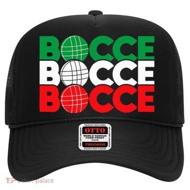 Bocce Ball Game Enthusiast Lawn Bowling Boule Boccia Hat