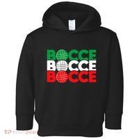 Bocce Ball Game Enthusiast Lawn Bowling Boule Boccia Toddler Hoodie thumb 0