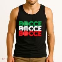 Bocce Ball Game Enthusiast Lawn Bowling Boule Boccia Tank Top thumb 3