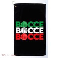 Bocce Ball Game Enthusiast Lawn Bowling Boule Boccia Golf Towel thumb 0