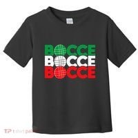 Bocce Ball Game Enthusiast Lawn Bowling Boule Boccia Toddler T-Shirt thumb 0