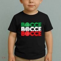 Bocce Ball Game Enthusiast Lawn Bowling Boule Boccia Toddler T-Shirt thumb 2