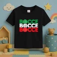 Bocce Ball Game Enthusiast Lawn Bowling Boule Boccia Toddler T-Shirt thumb 3