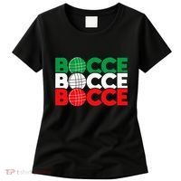 Bocce Ball Game Enthusiast Lawn Bowling Boule Boccia Women's T-Shirt thumb 0
