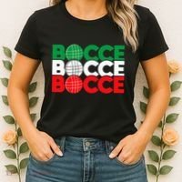 Bocce Ball Game Enthusiast Lawn Bowling Boule Boccia Women's T-Shirt thumb 2