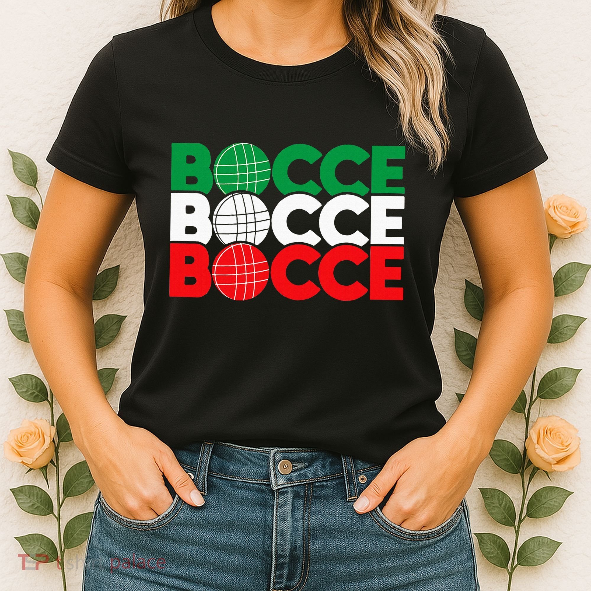 Bocce Ball Game Enthusiast Lawn Bowling Boule Boccia Women's T-Shirt