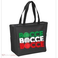 Bocce Ball Game Enthusiast Lawn Bowling Boule Boccia Tote Bag thumb 2