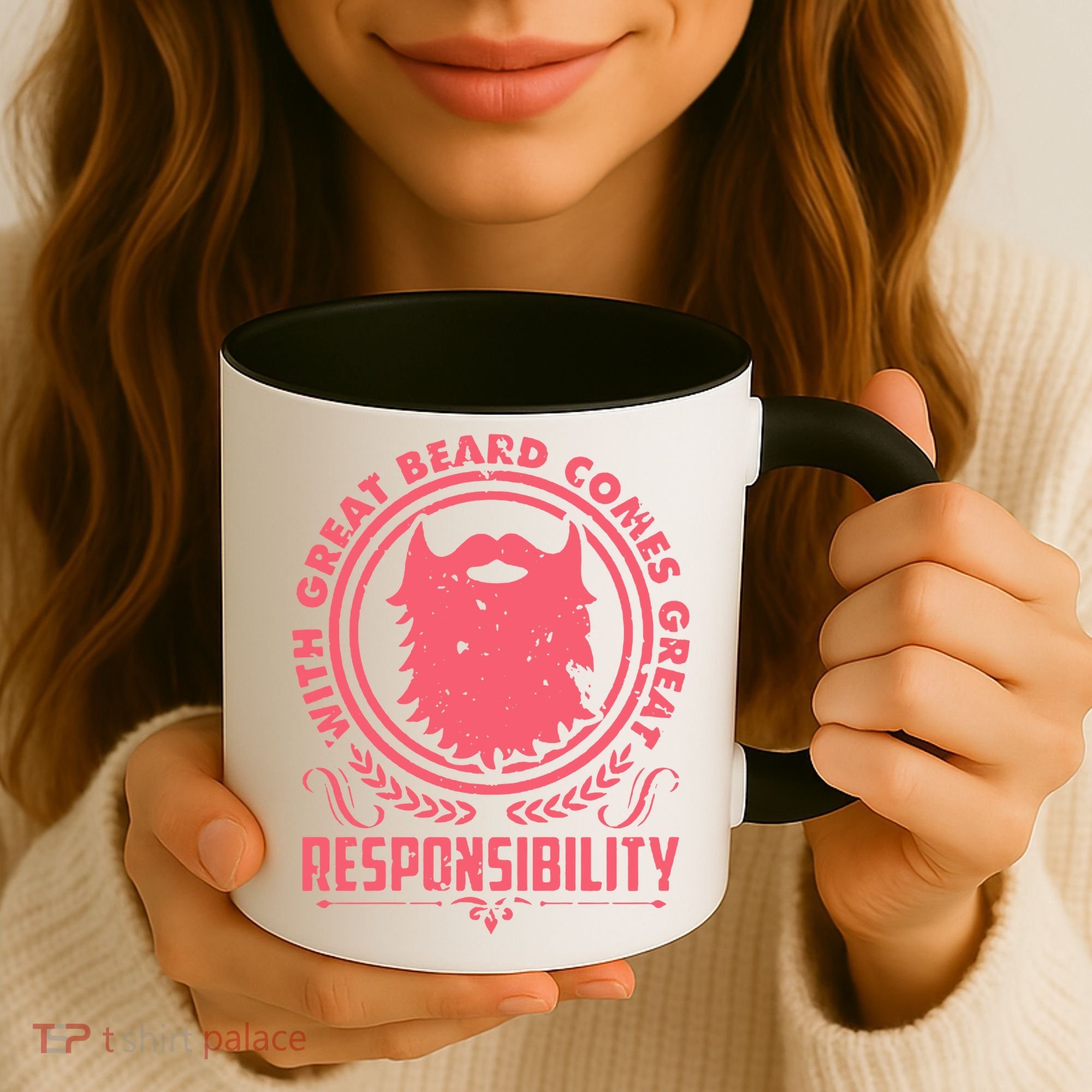 Bushy Beard Goatee Beard Full Beard Bearded Coffee Mug