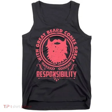 Bushy Beard Goatee Beard Full Beard Bearded Tank Top