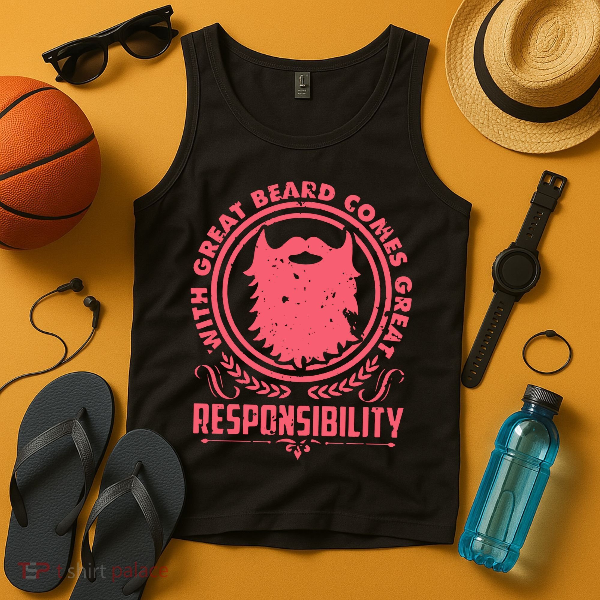 Bushy Beard Goatee Beard Full Beard Bearded Tank Top