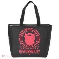 Bushy Beard Goatee Beard Full Beard Bearded Tote Bag thumb 0