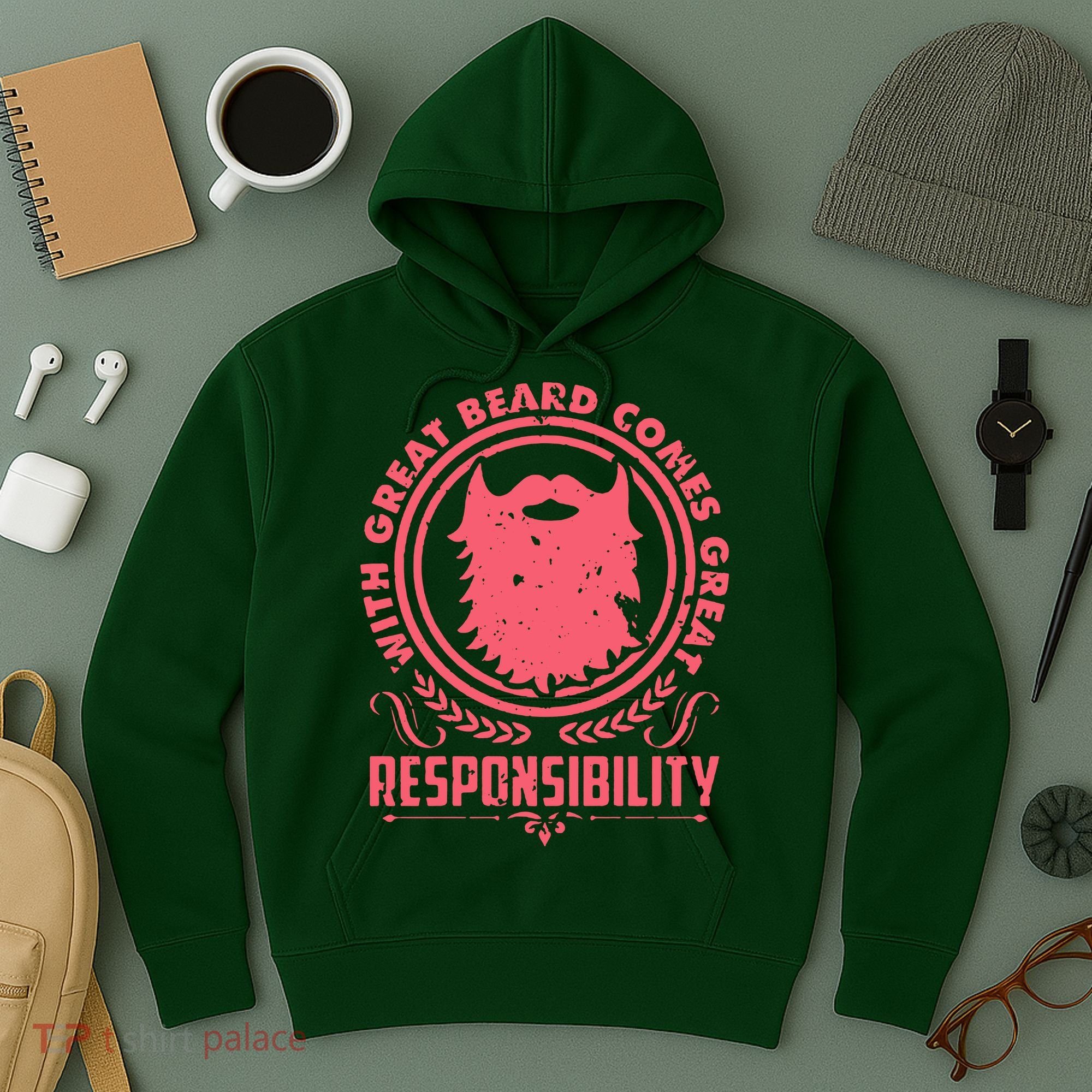 Bushy Beard Goatee Beard Full Beard Bearded Hoodie