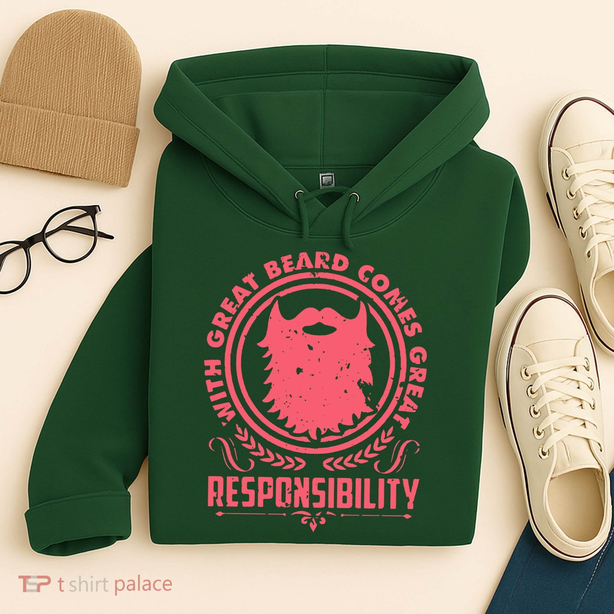 Bushy Beard Goatee Beard Full Beard Bearded Hoodie