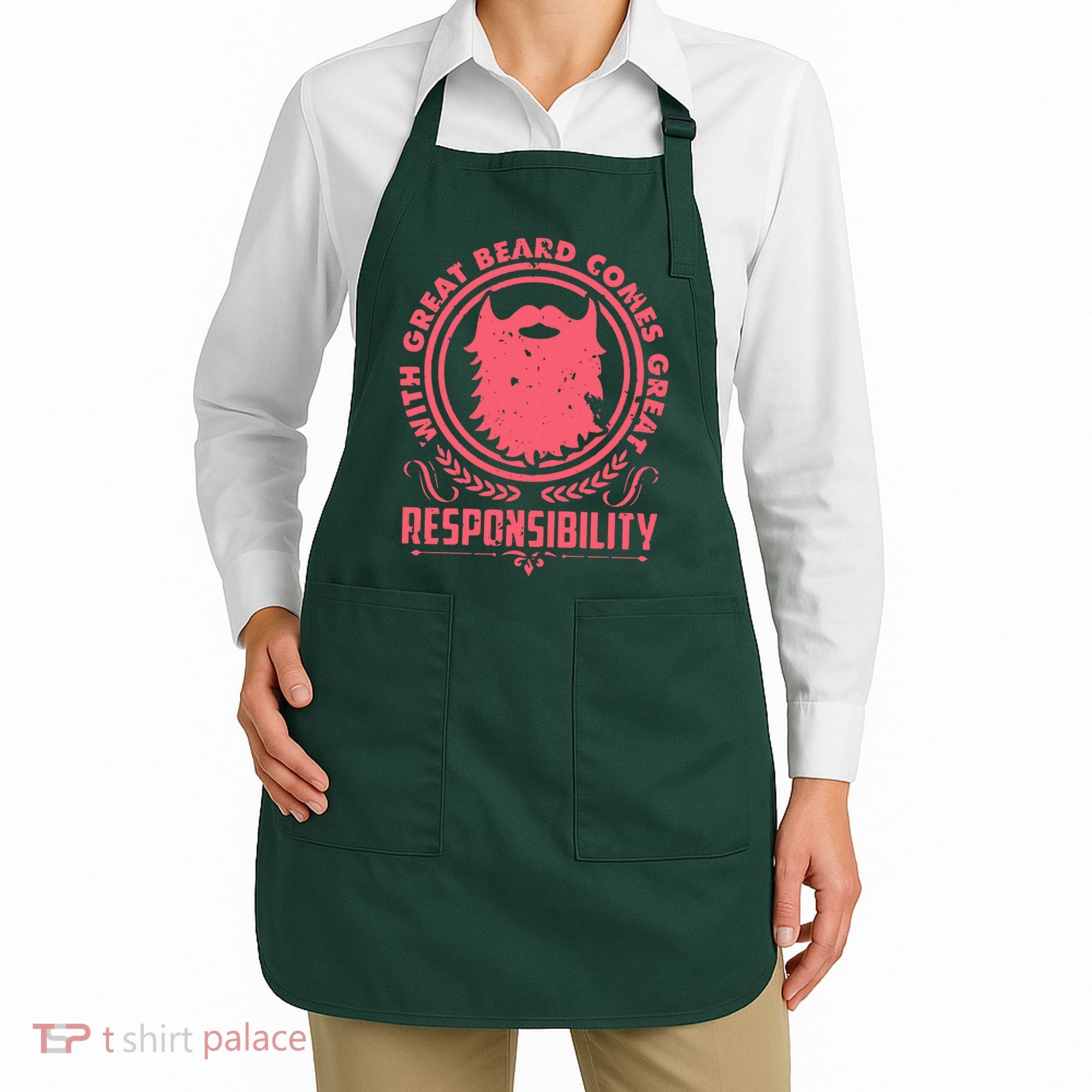 Bushy Beard Goatee Beard Full Beard Bearded Apron