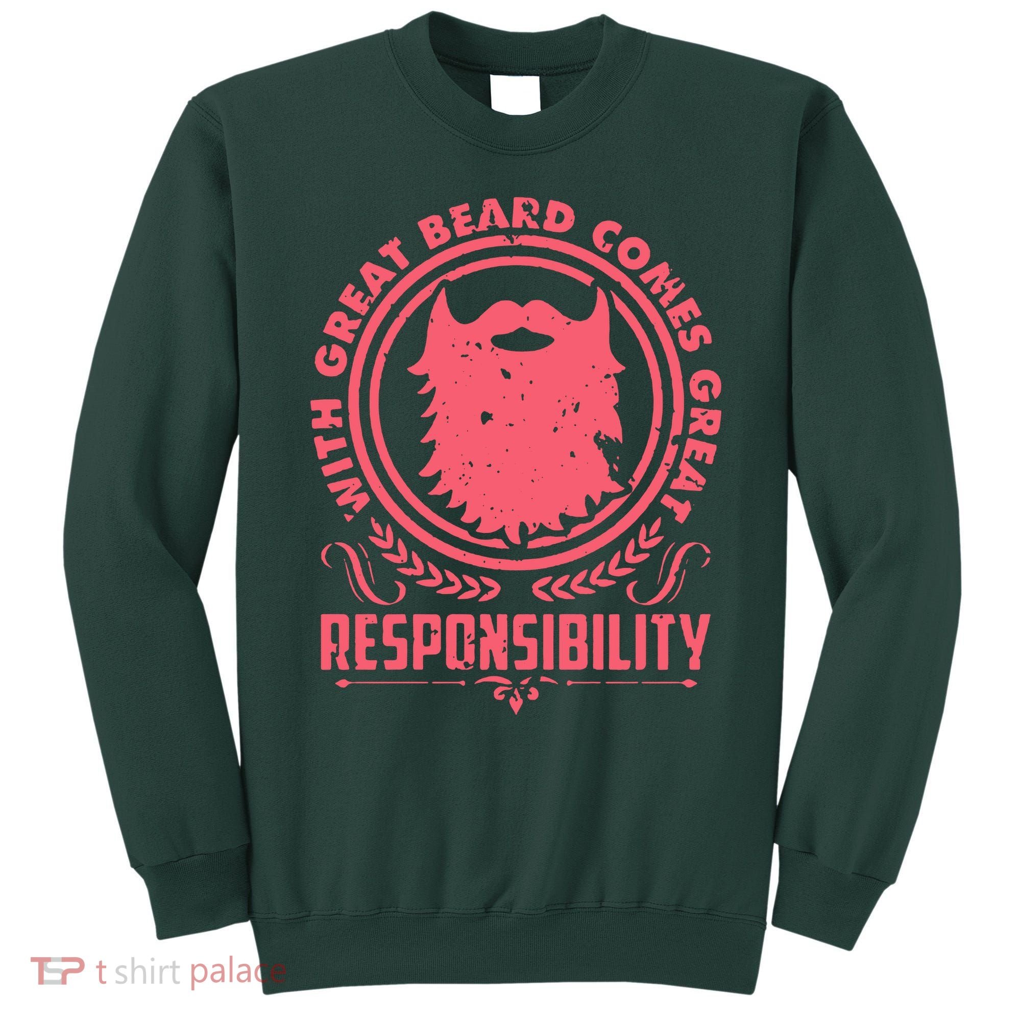 Bushy Beard Goatee Beard Full Beard Bearded Sweatshirt