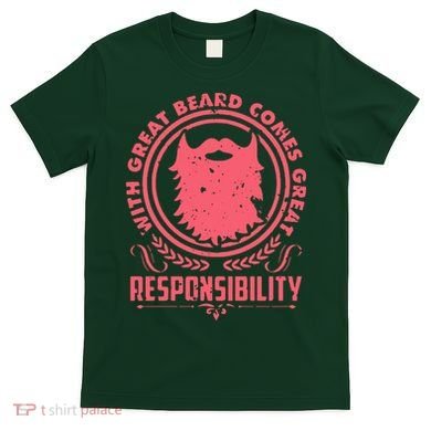 Bushy Beard Goatee Beard Full Beard Bearded T-Shirt