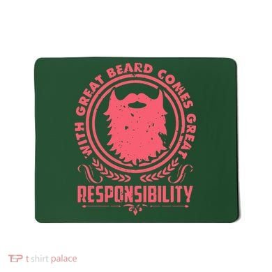 Bushy Beard Goatee Beard Full Beard Bearded Mousepad
