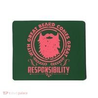 Bushy Beard Goatee Beard Full Beard Bearded Mousepad thumb 0