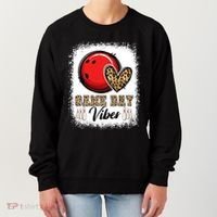 Bleached Bowling Game Day Vibes Bowling Mom Game Day Season Gift Women's Sweatshirt thumb 0