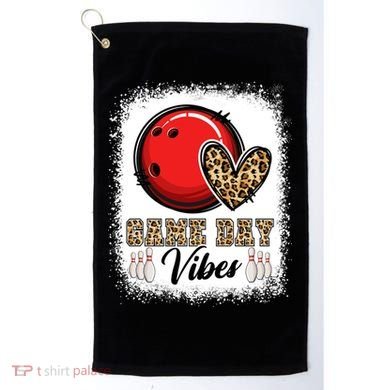 Bleached Bowling Game Day Vibes Bowling Mom Game Day Season Gift Golf Towel