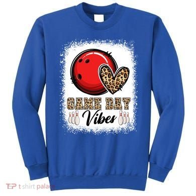 Bleached Bowling Game Day Vibes Bowling Mom Game Day Season Gift Sweatshirt