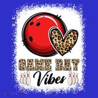 Bleached Bowling Game Day Vibes Bowling Mom Game Day Season Gift Sweatshirt thumb 3