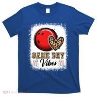 Bleached Bowling Game Day Vibes Bowling Mom Game Day Season Gift T-Shirt thumb 0