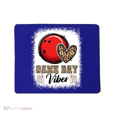 Bleached Bowling Game Day Vibes Bowling Mom Game Day Season Gift Mousepad
