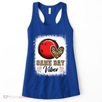 Bleached Bowling Game Day Vibes Bowling Mom Game Day Season Gift Women's Tank Top thumb 0