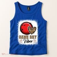 Bleached Bowling Game Day Vibes Bowling Mom Game Day Season Gift Tank Top thumb 2