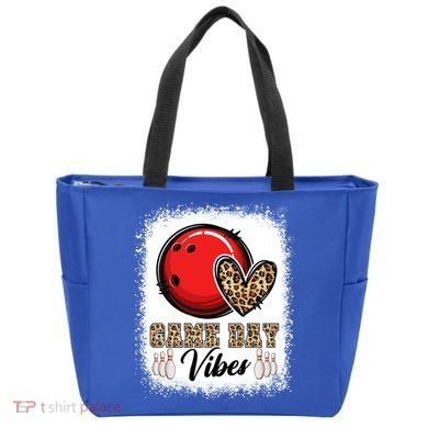 Bleached Bowling Game Day Vibes Bowling Mom Game Day Season Gift Tote Bag