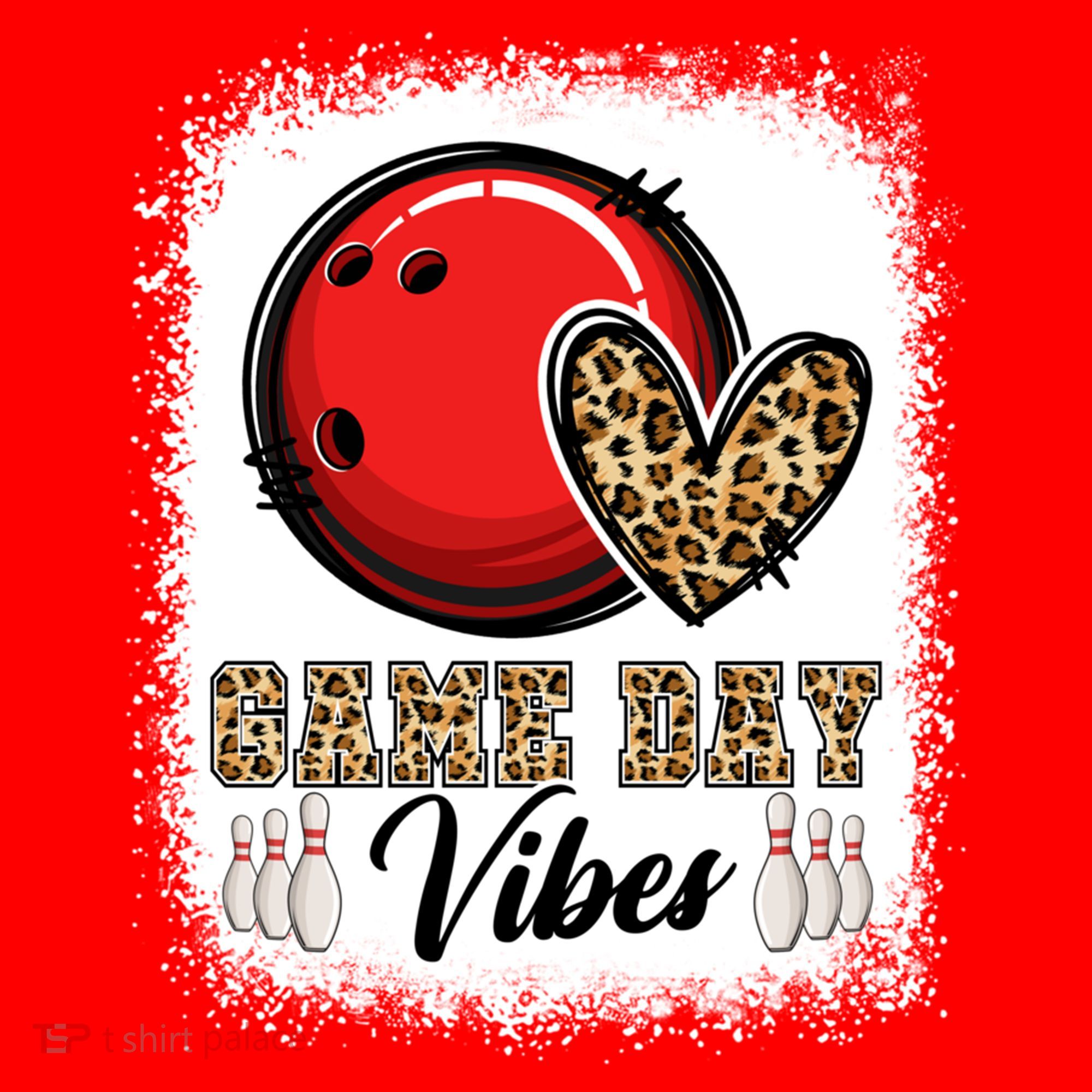 Bleached Bowling Game Day Vibes Bowling Mom Game Day Season Gift Santa Hat