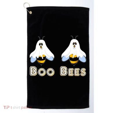 Boo Bees Gift Cute Funny Boobees Halloween Meme Gift Golf Towel